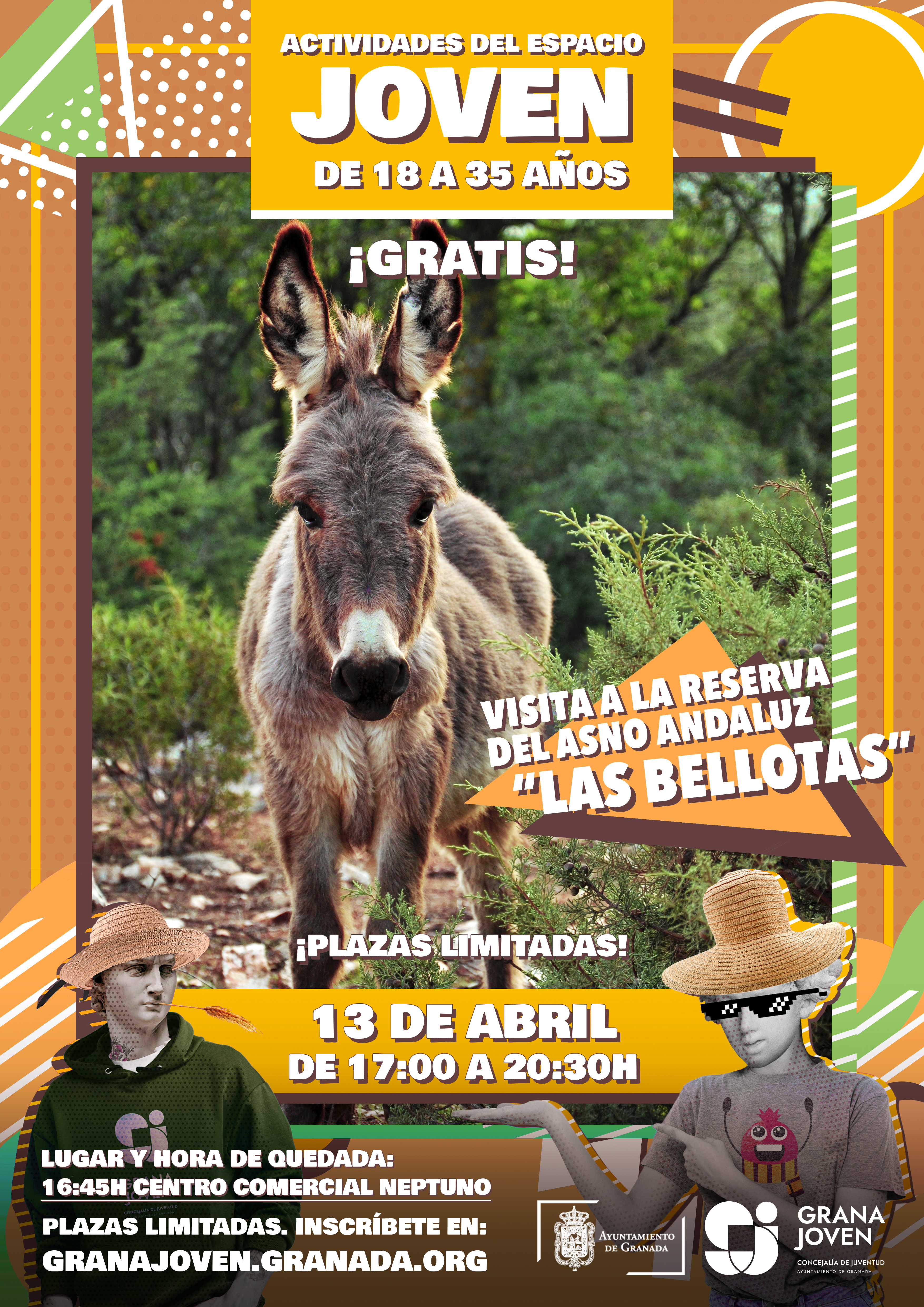 Visita a la reserva del Asno "Las Bellotas"